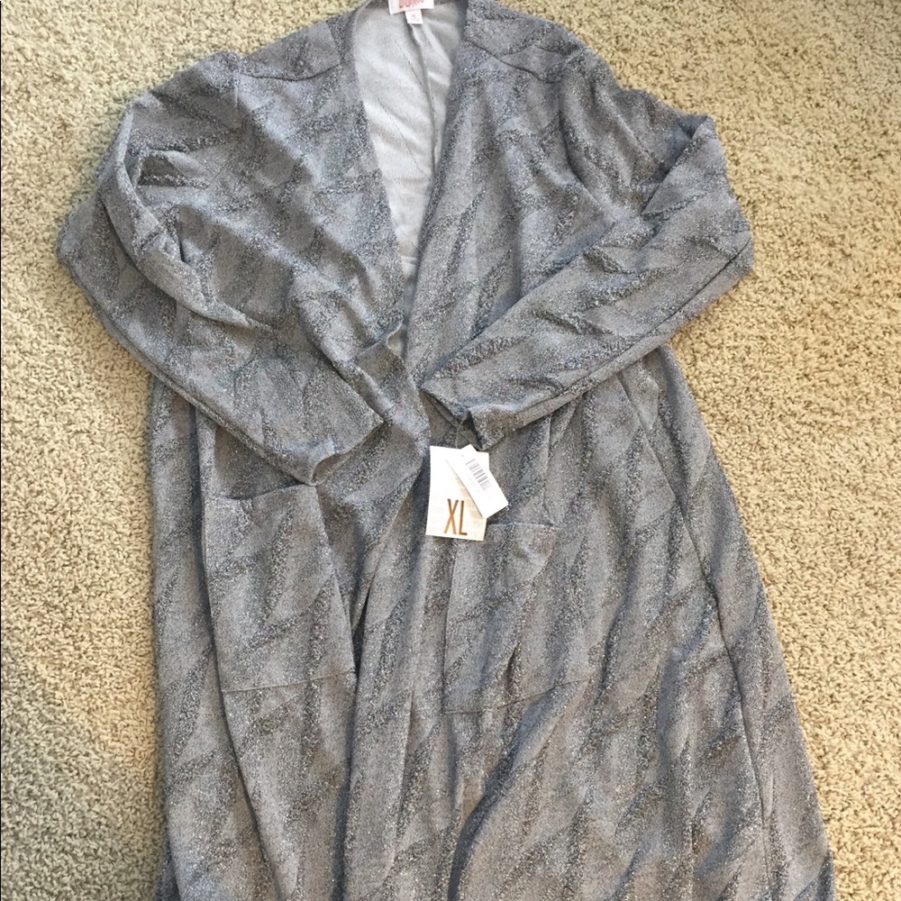 Lularoe Xl elegant sarah grey